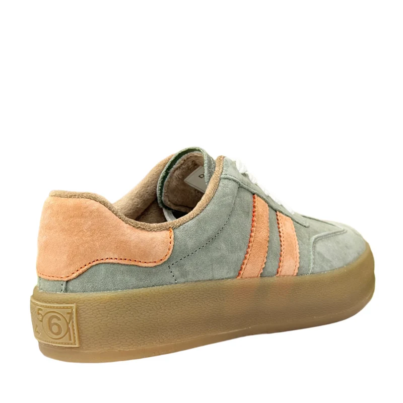 Drilleys Damen-Sneaker Fifty - Moosgrün