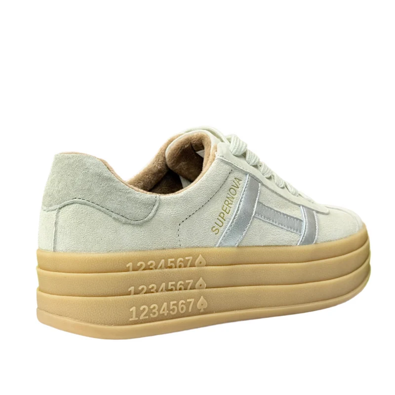 Drilleys Sixty Eight Damen-Sneaker – Französische Vanille