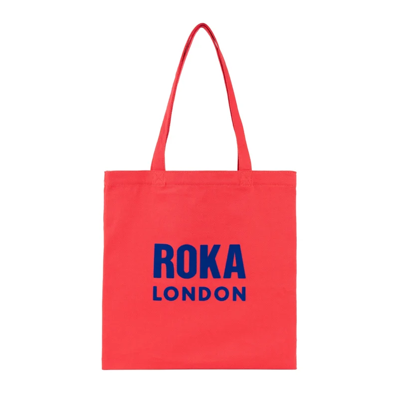 ROKA Notting Hill Baumwoll-Tragetasche - Himbeere