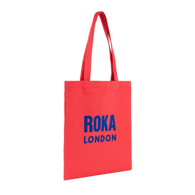 ROKA Notting Hill Baumwoll-Tragetasche - Himbeere