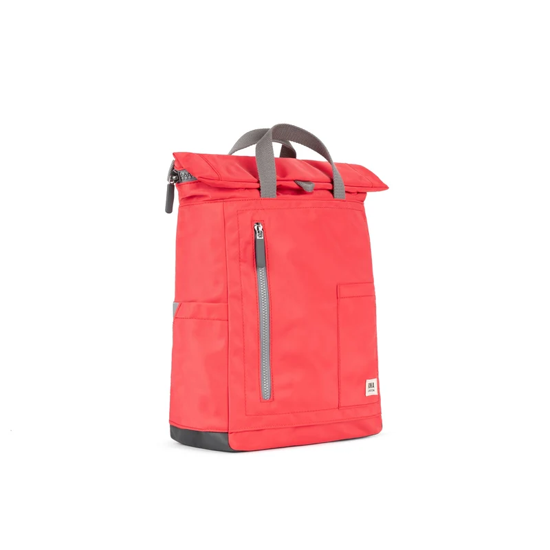 ROKA Camden P Mittelgroße Tasche aus recyceltem Nylon - Mohnblume