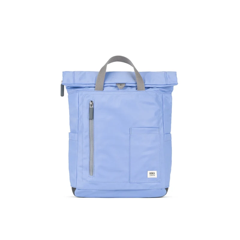 ROKA Camden P Mittelgroße Tasche aus recyceltem Nylon - Jacaranda