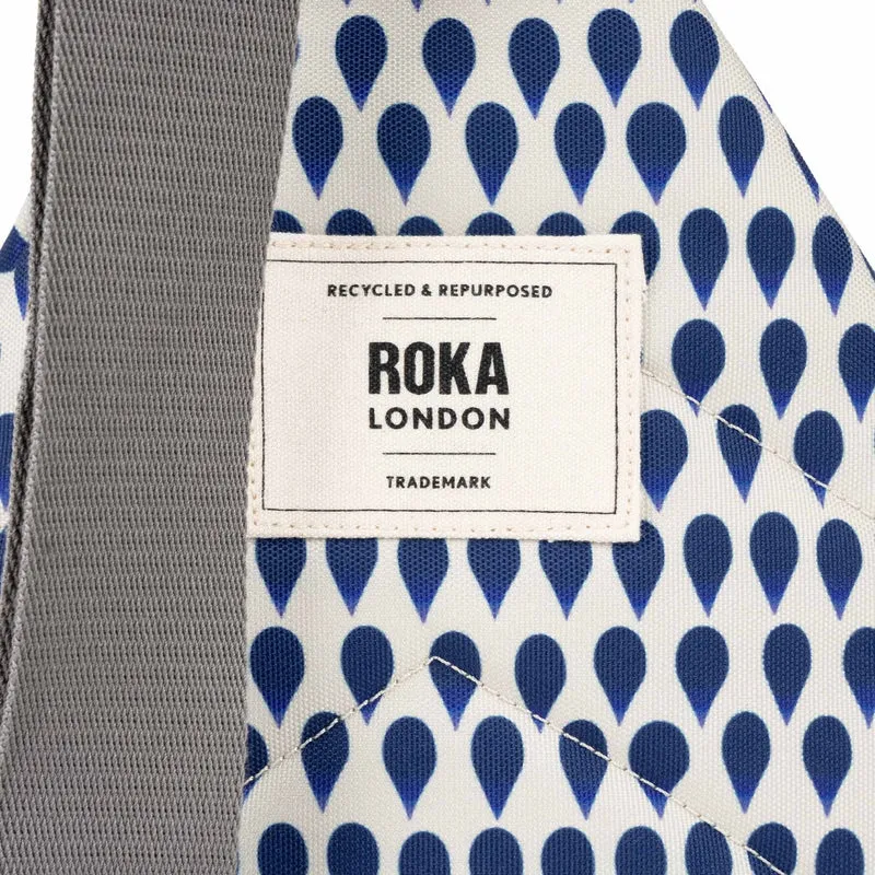 ROKA Willesden B Denim Rain Große Tasche aus recyceltem Canvas