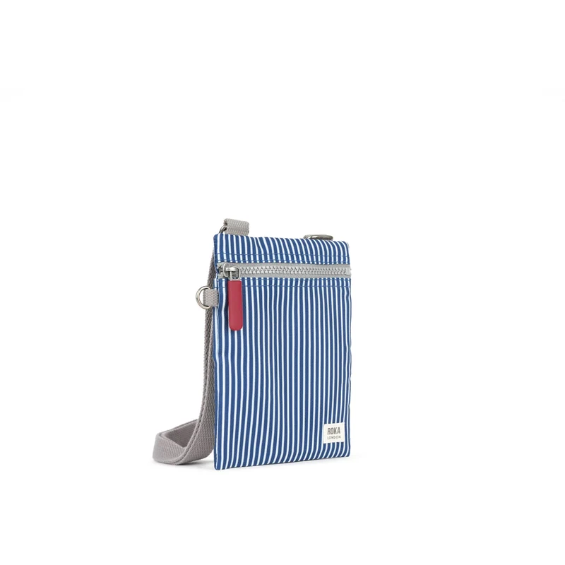 ROKA Chelsea Tasche aus recyceltem rotem Hickory-Canvas