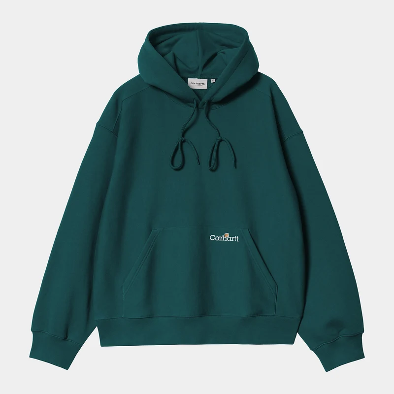 Carhartt WIP Sweatshirt mit Script-Print für Herren - Malachit