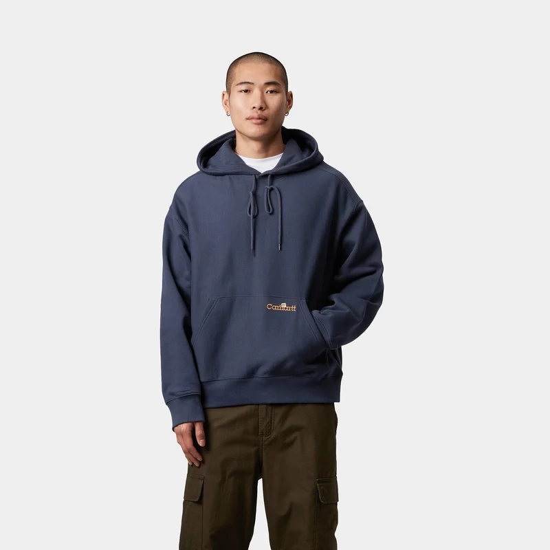 Carhartt WIP Sweatshirt mit Logo-Print für Herren - Blau