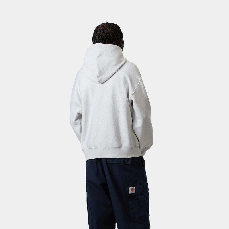 Carhartt WIP Sweatshirt mit Logo-Print für Herren - Ash Heather