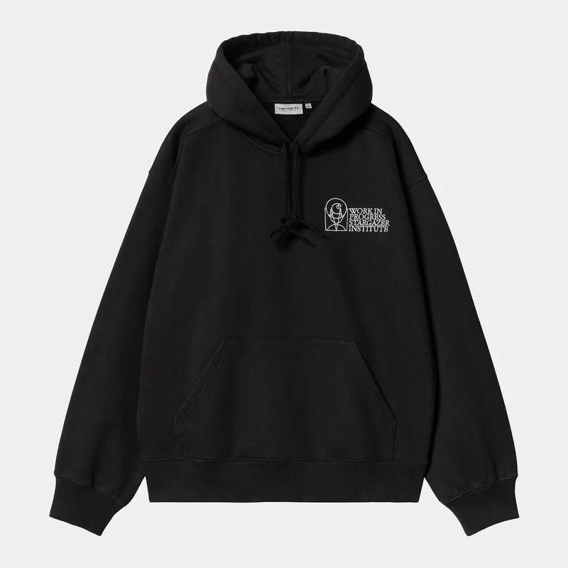 Carhartt WIP Stargazer Hoodie für Herren - Schwarz / Weiß