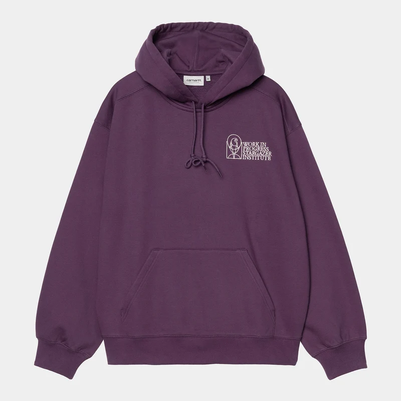 Carhartt WIP Herren Stargazer Kapuzenpullover – Huckleberry / Wax