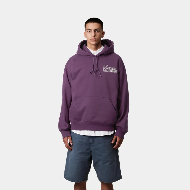 Carhartt WIP Herren Stargazer Kapuzenpullover – Huckleberry / Wax