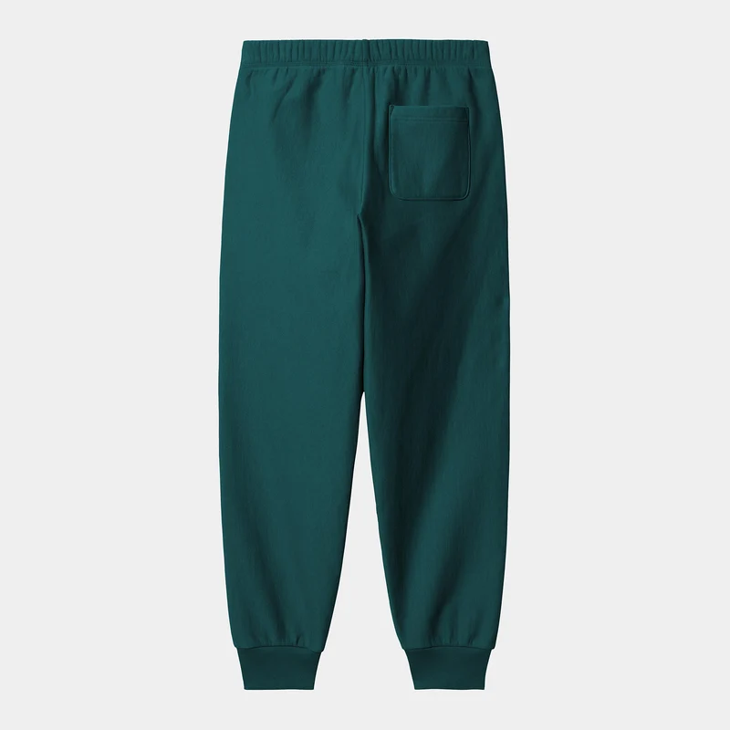 Carhartt WIP Herren American Script Jogginghose - Malachit