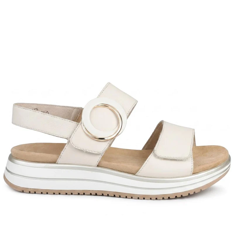 Remonte Dual Adjustable Fasten Sandals - DRS43514 / 329 362 - Beige