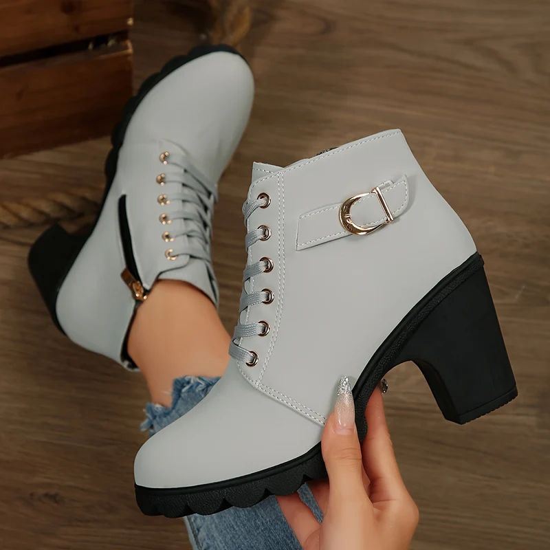 Julia | Stilvolle Und Elegante Schnürstiefeletten