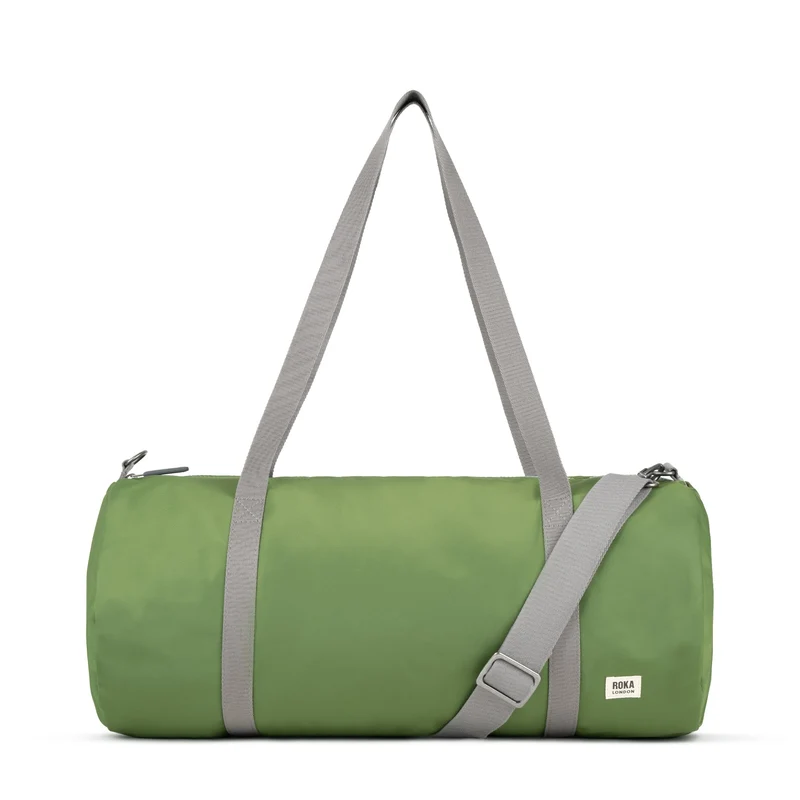 ROKA Mittelgroße Tasche City aus recyceltem Nylon - Avocado