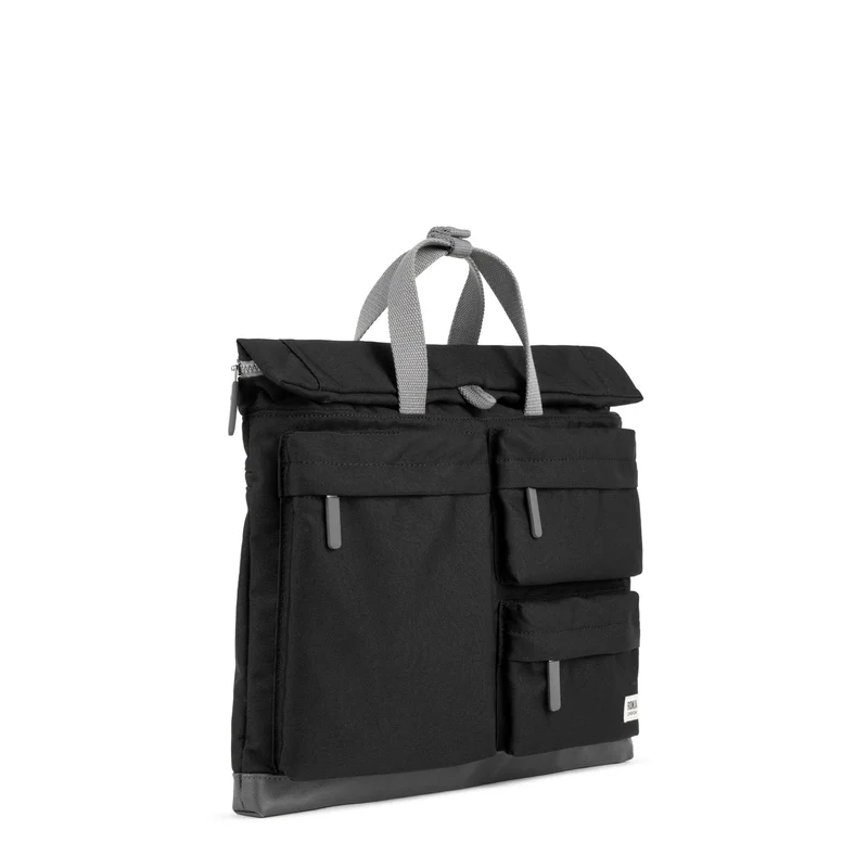 ROKA Blackfriars M Ash Tasche aus recyceltem Canvas