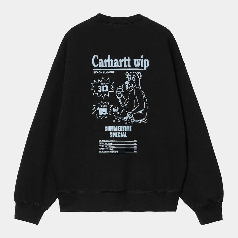 Carhartt WIP Herren-Sweatshirt „Catalogue“ - Schwarz