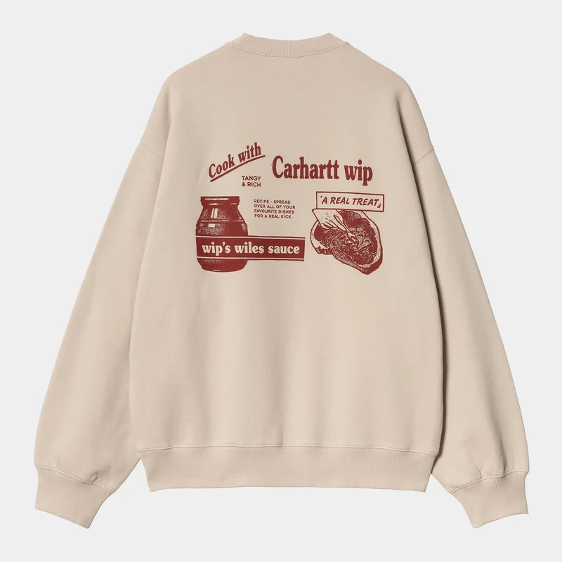 Carhartt WIP Herren-Katalog-Sweatshirt – Fleur Del Sel