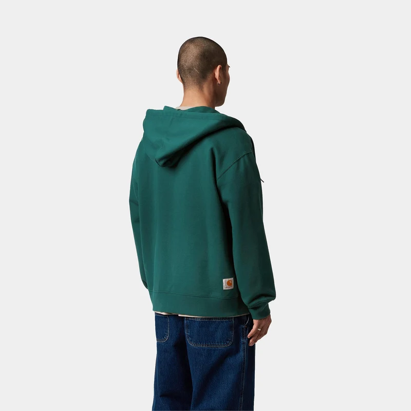 Carhartt WIP Herren WIP Sweatjacke - Rainforest