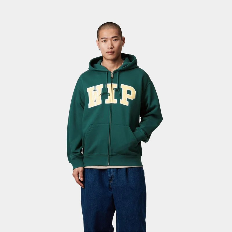 Carhartt WIP Herren WIP Sweatjacke - Rainforest