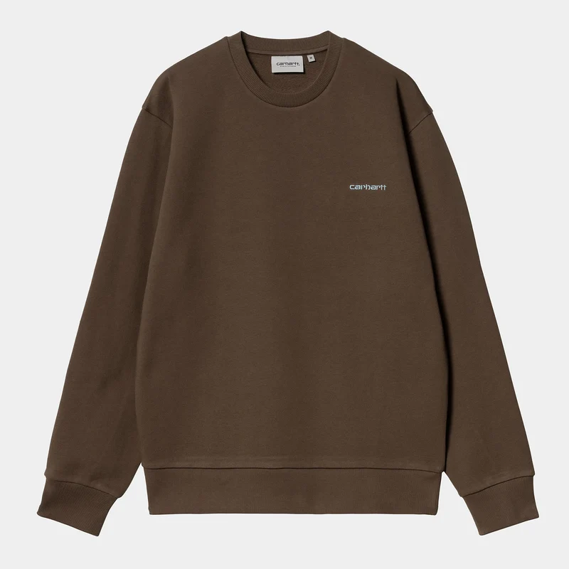 Carhartt WIP Sweatshirt mit Schriftzug-Stickerei für Herren – Liberica