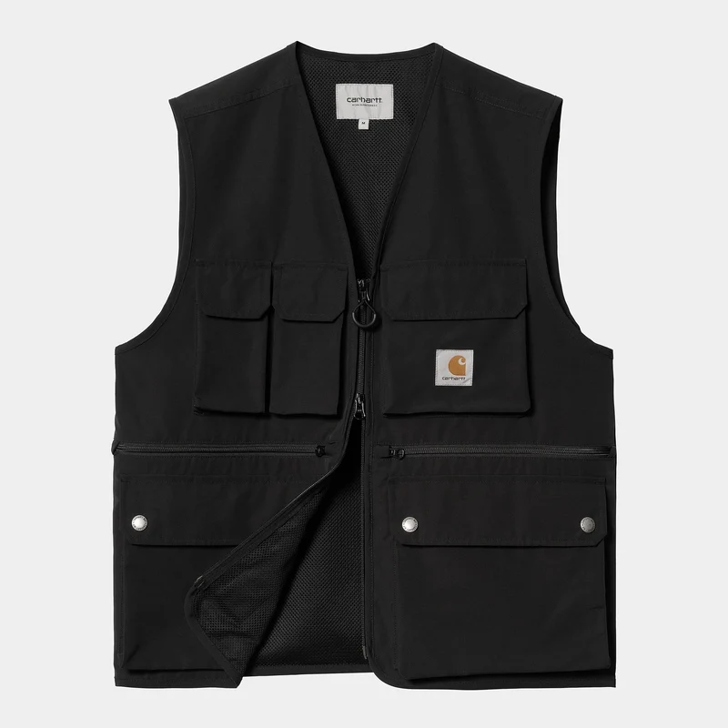 Carhartt WIP Herren Irwin Weste - Schwarz