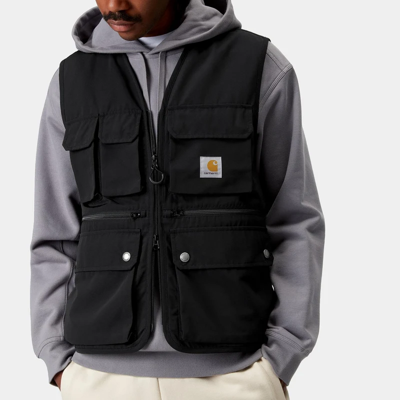 Carhartt WIP Herren Irwin Weste - Schwarz