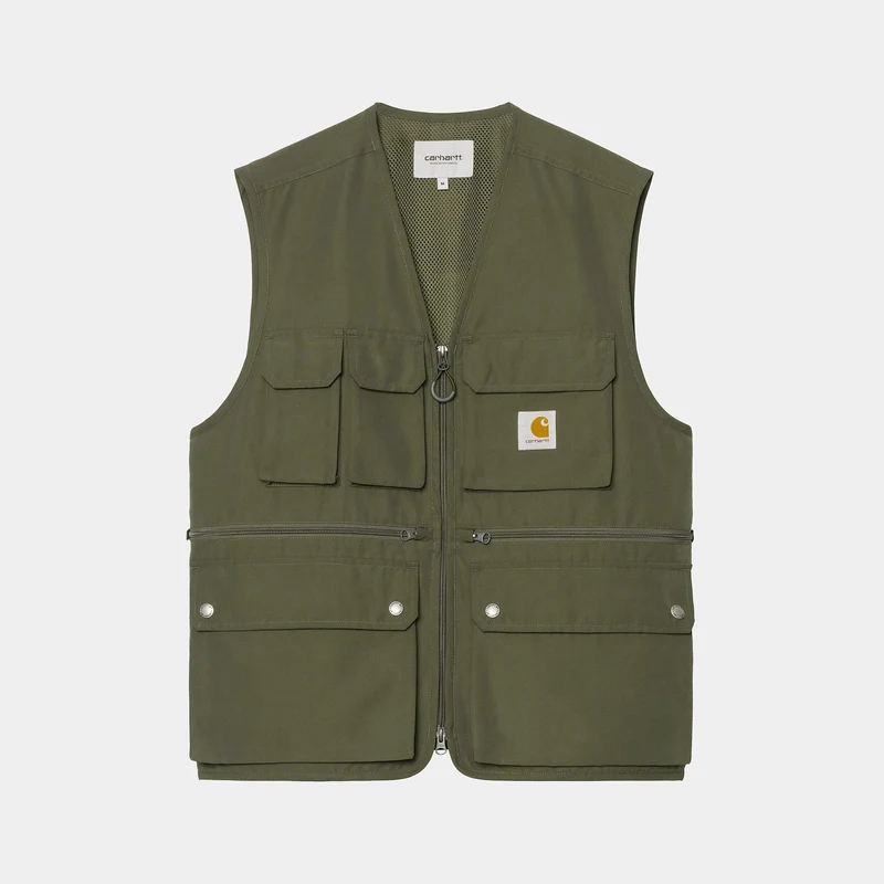 Carhartt WIP Herren Irwin Weste - Schildkrötengrün