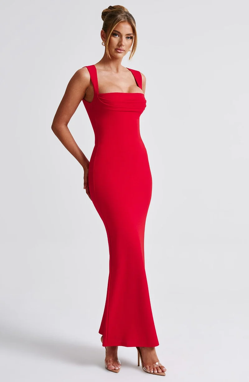 Metis - Timeless Bodycon Maxi Dress