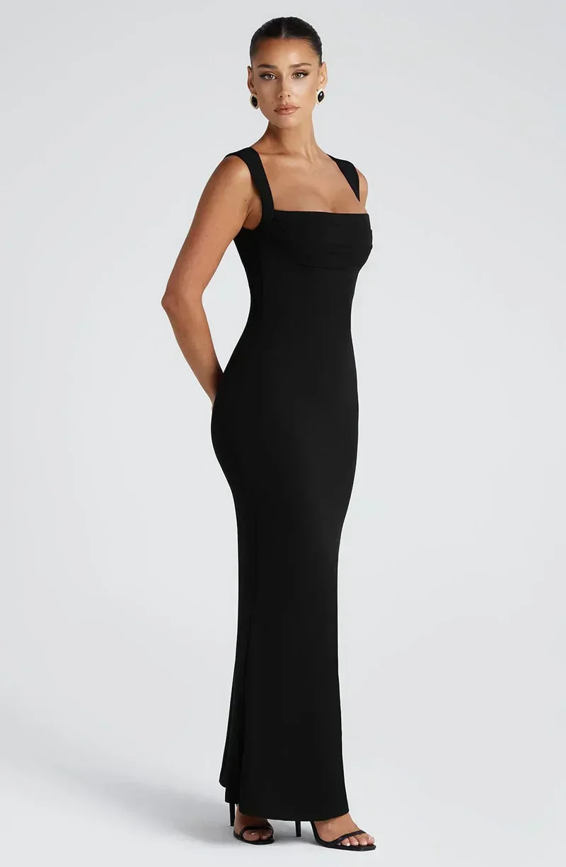 Metis - Timeless Bodycon Maxi Dress