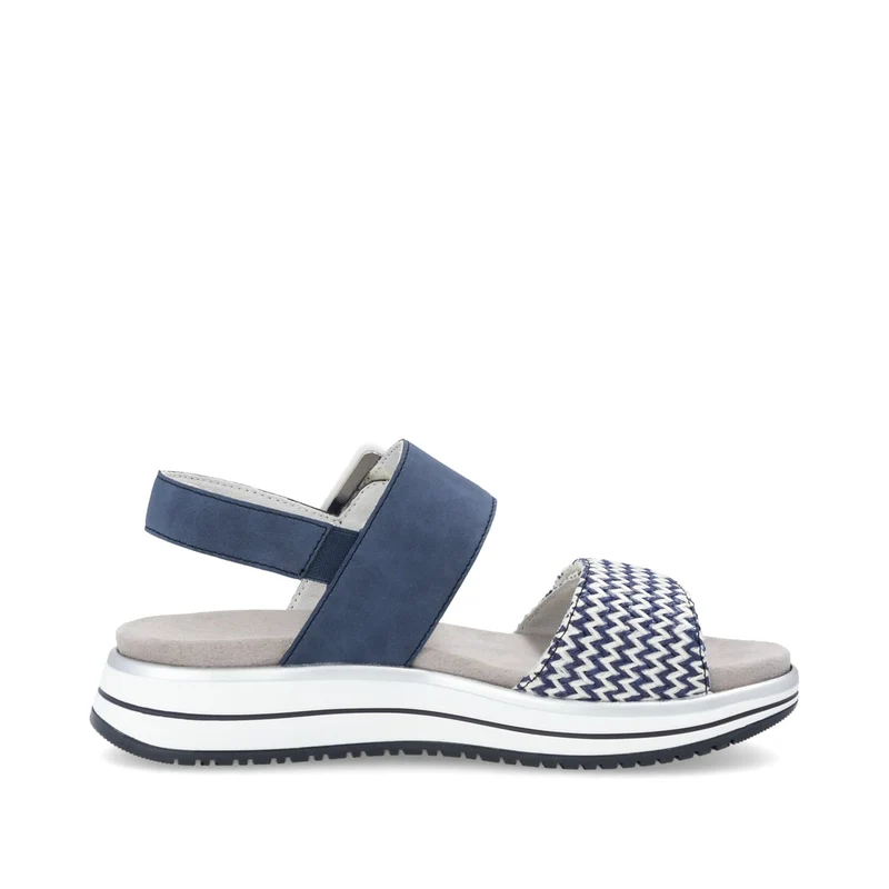 Remonte Damenmode-Sandale – Blau