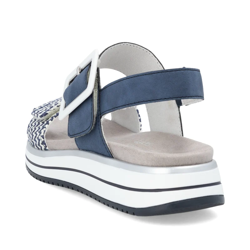 Remonte Damenmode-Sandale – Blau