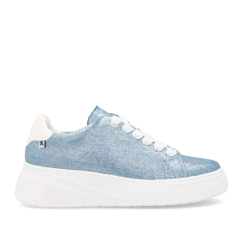 Rieker Modische Damen-Sneaker – Blau