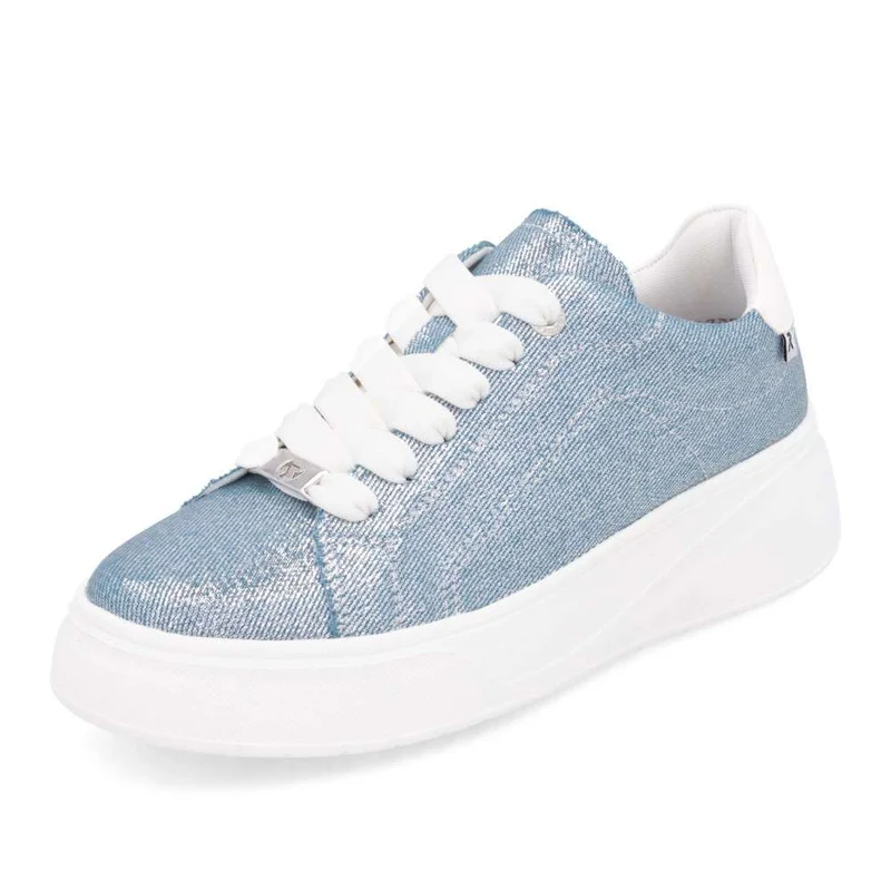 Rieker Modische Damen-Sneaker – Blau