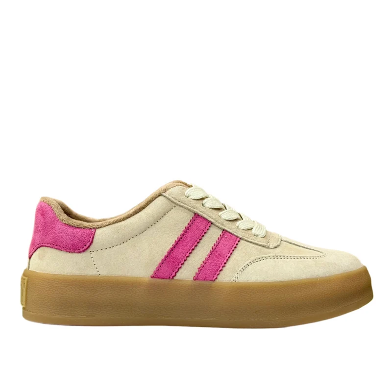 Drilleys Damen-Sneaker Fifty – Antikkirsche