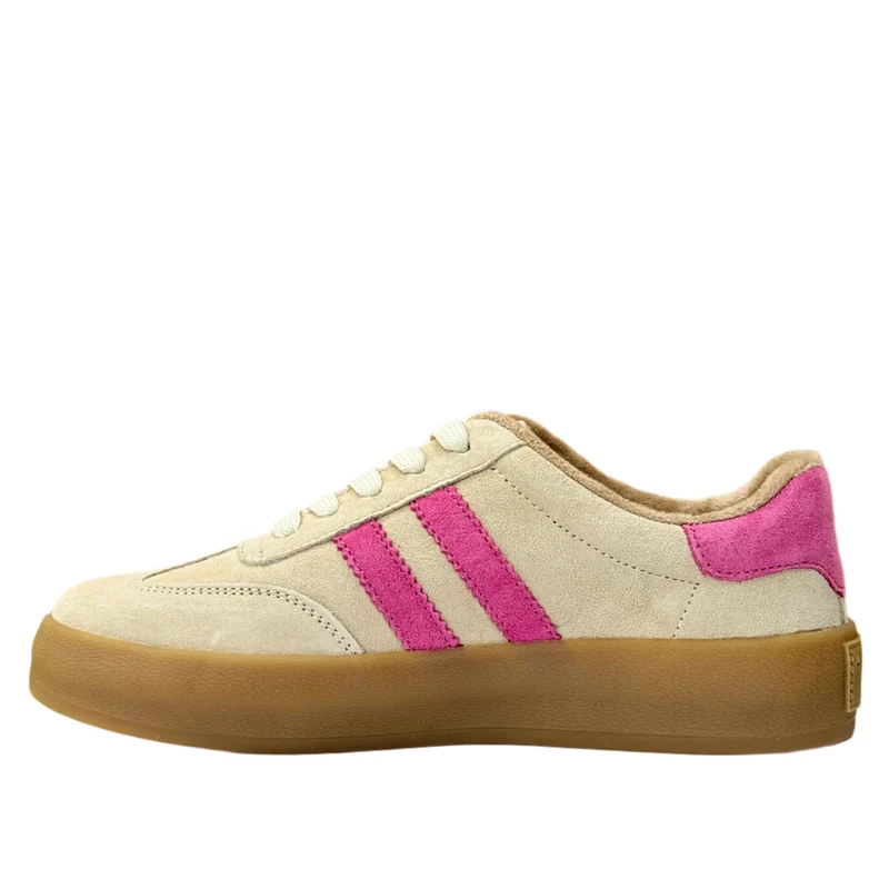 Drilleys Damen-Sneaker Fifty – Antikkirsche