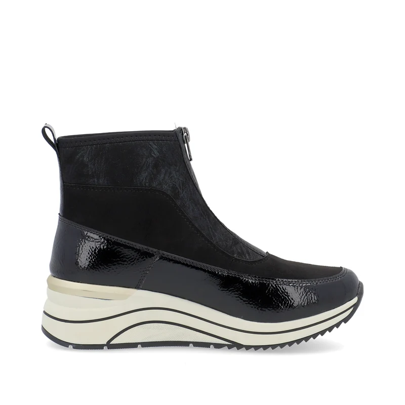 Remonte Modische High-Top-Sneaker für Damen – Schwarz