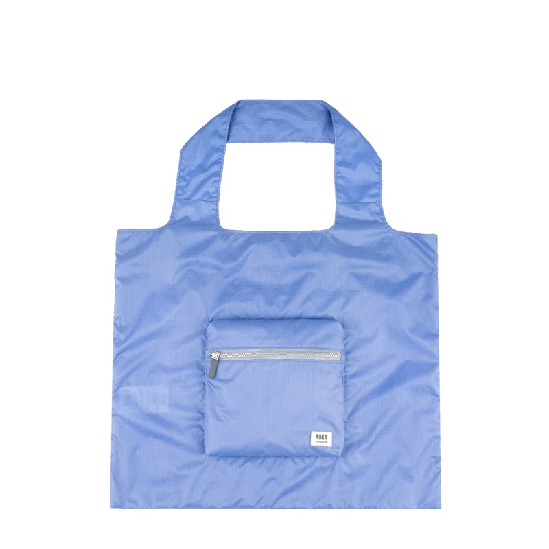 ROKA Borough Medium Ripstop-Tasche aus recyceltem Nylon – Jacaranda