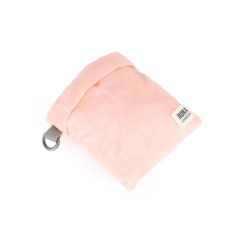 ROKA Borough Medium Tasche aus recyceltem Nylon-Ripstop – Englische Rose