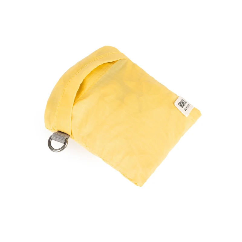 ROKA Borough Medium Ripstop-Tasche aus recyceltem Nylon – Zitronengelb