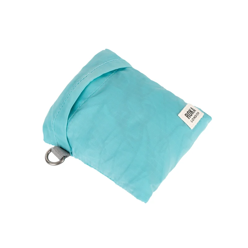 ROKA Borough Medium Ripstop-Tasche aus recyceltem Nylon – Aquatic Awe