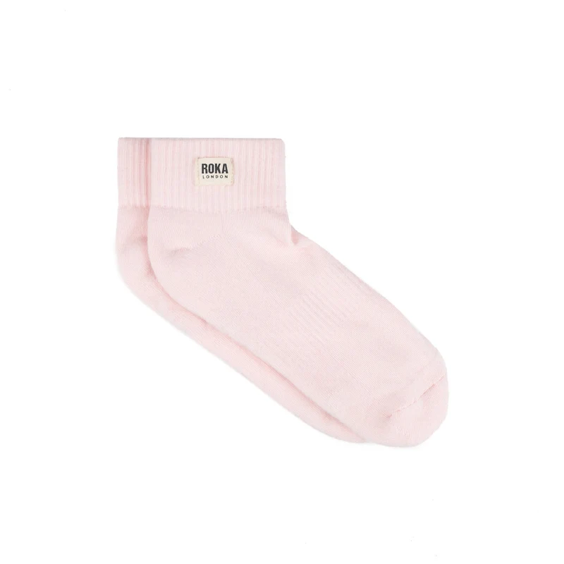 ROKA Wembley Kurze Socken aus Bio-Baumwolle - Transcendent Pink
