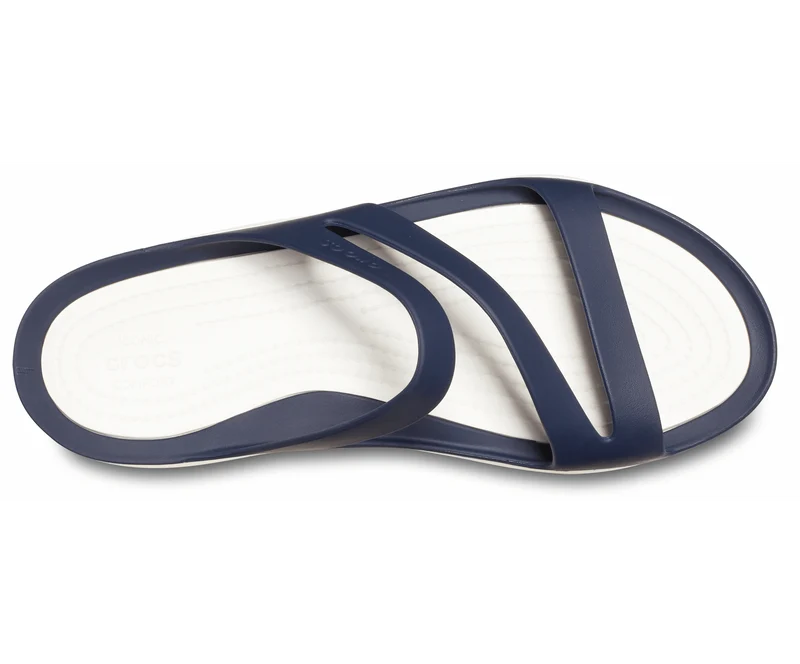 CROCS Swiftwater Sandale - Marineblau / Weiß