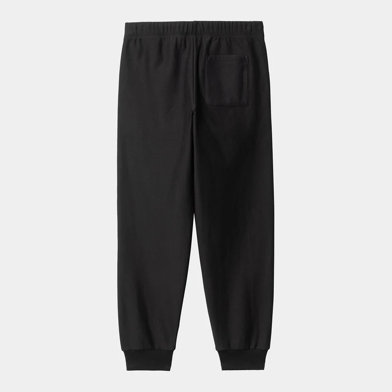 Carhartt WIP Herren American Script Jogginghose - Schwarz