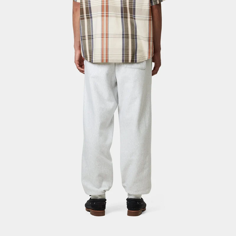 Carhartt WIP Herren American Script Jogginghose - Aschgrau