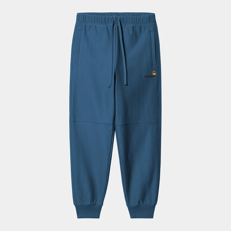 Carhartt WIP Herren American Script Jogginghose - Sodalite