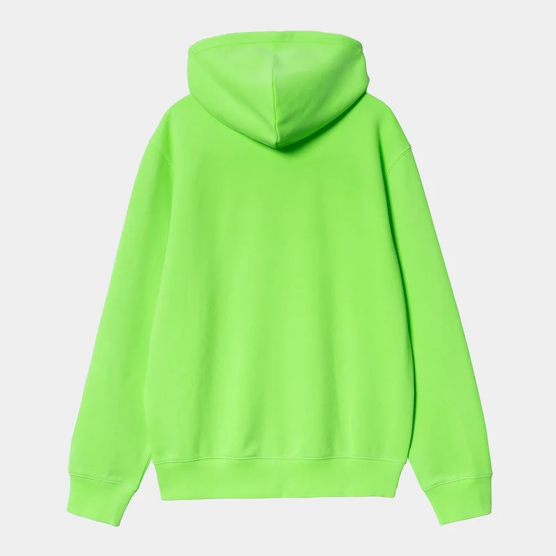 Carhartt WIP Herren Industry Sweat Hoodie - Lumo Grün