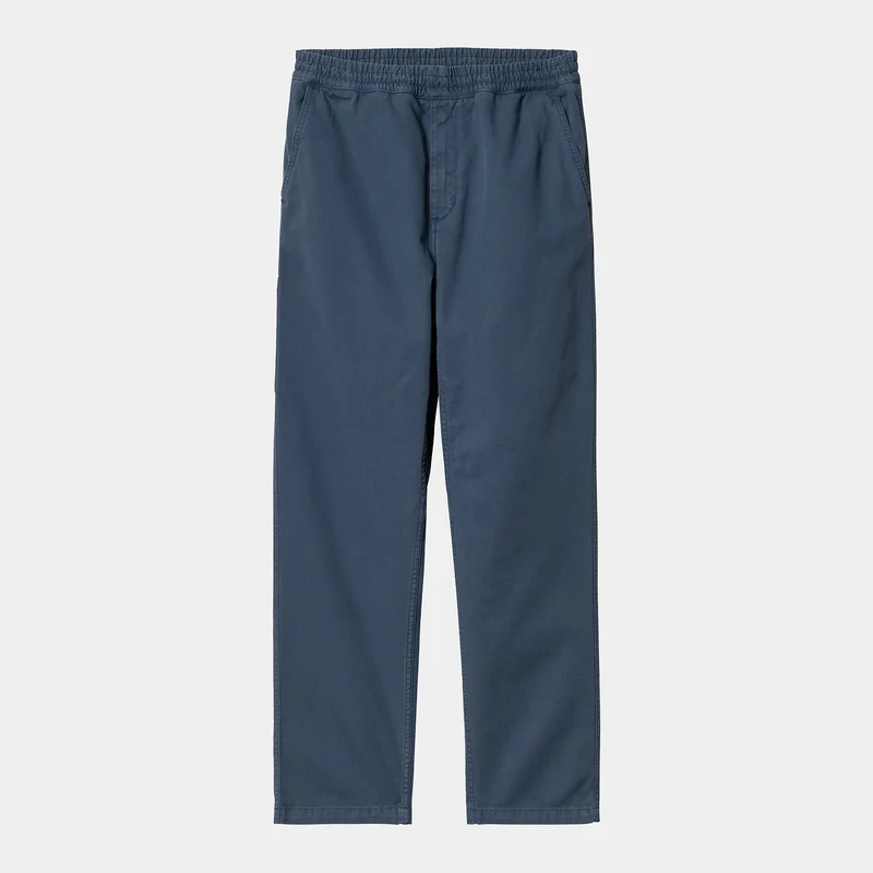 Carhartt WIP Herren Flint Moraga Twill Hose - Dunkelblau, stückgefärbt