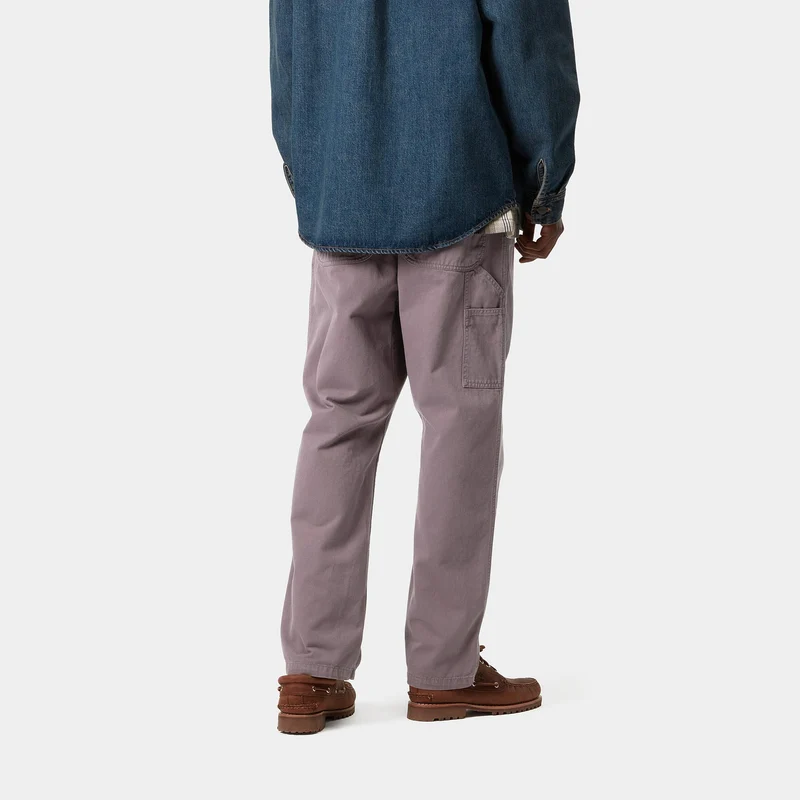 Carhartt WIP Herren Flint Moraga Twill Hose - Manta Stückgefärbt