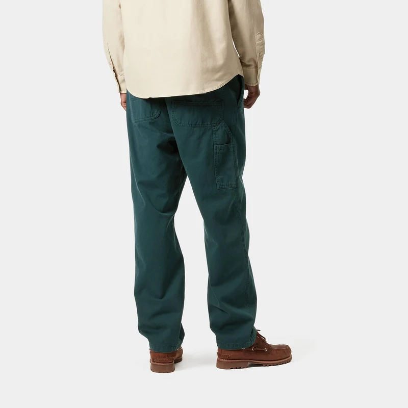 Carhartt WIP Herren Flint Moraga Twill Hose - Tiefblau, stückgefärbt