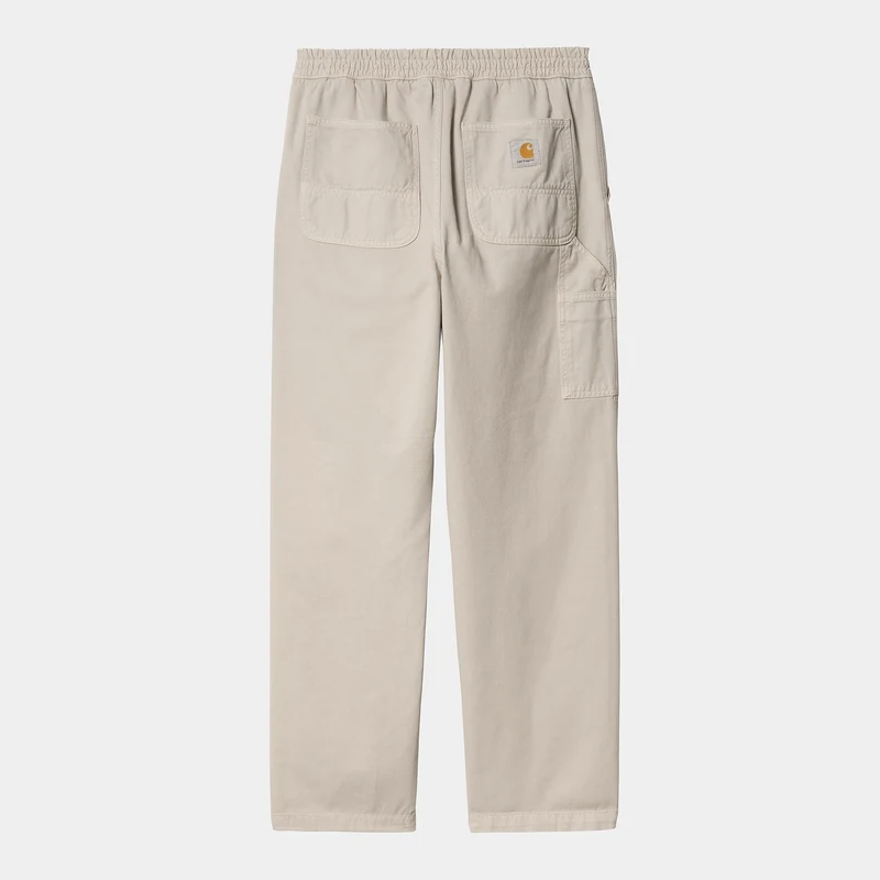 Carhartt WIP Herren Flint Moraga Twill-Hose – Stückgefärbt mit Fleur Del Sel